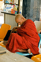 Monk Sleeping