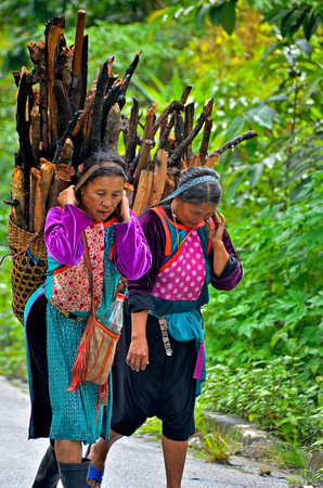 ladies on the road Northerrn Thailand