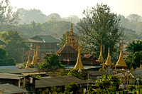 Pagodas early morn