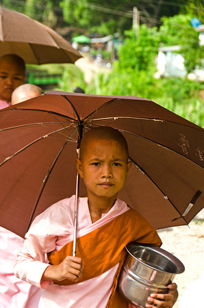 Young female monk