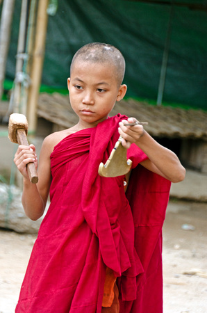 Young Monk in Hsipaw