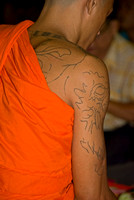 Monk with Tatoo