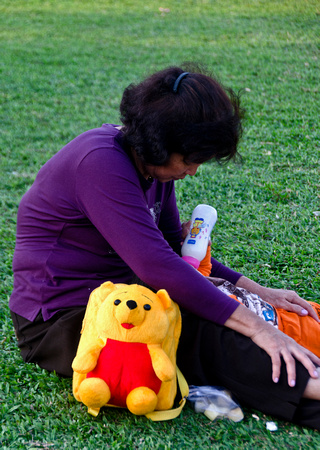 Mom & Winnie the Pooh