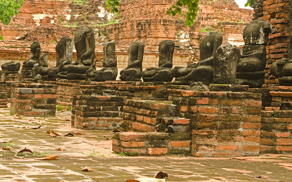 Headless Buddhas at Ayuthaya