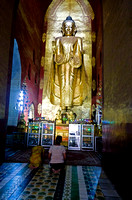 North facing Buddha at Ananda Pahto
