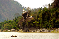 Irrawaddy River Trip;   Bhamo down to Mandalay