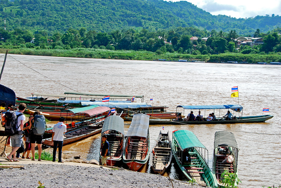 Boats to Laos from Chiang Khong