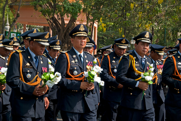 Soldiers in Procession