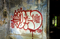 Graffiti in one of Kep's Villas