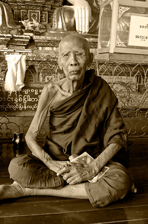 91 year old monk
