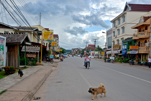 Main street Luang Namtha