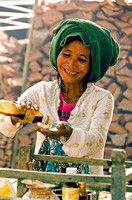 Lady in Naga village