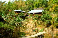 Naga homes outside Khamti