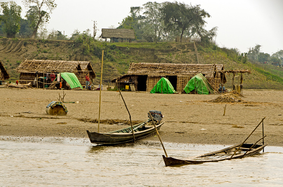 On the banks of the muddy Chindwin