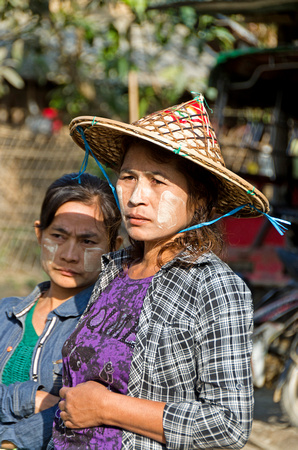 Two Burmese ladies