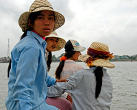 Girls on ferry