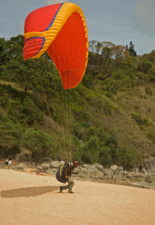 Paragliding at Nai Harn Beach Phuket