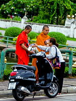 Monks & Motorbike