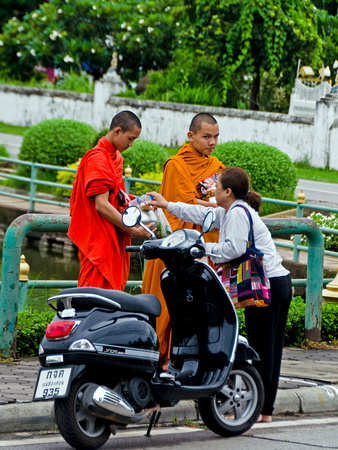 Monks & Motorbike