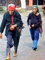 Old couple Doi Mae Salong