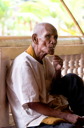 Old Khmer man