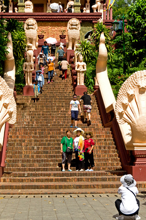 Photo at Wat Phnom