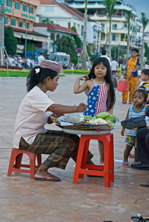 Street vendor Phnom Penh