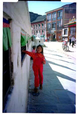 At Bodhnath Kathmandu,  1999