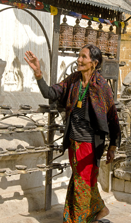 Tibetain lady