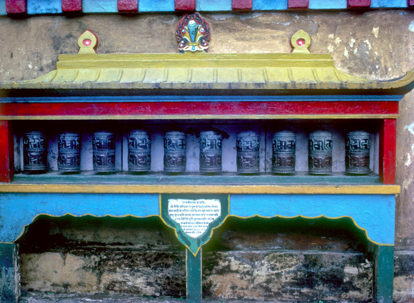 Darjeeling Prayer wheels
