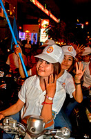 Election fever during the 2013 elections, Phnom Pehn, Cambodia