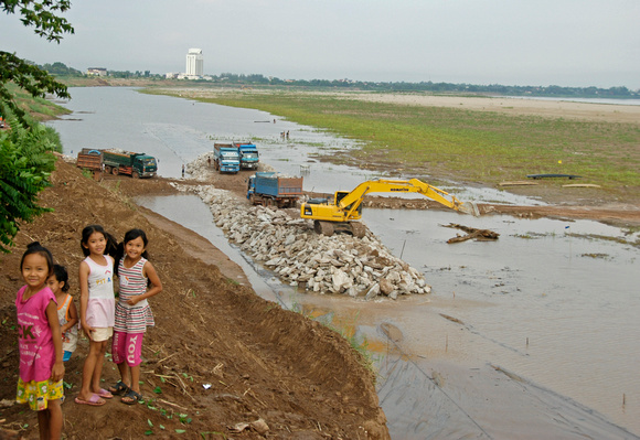 Kids on the Mekong