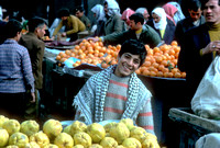 Fruit seller in Damascus