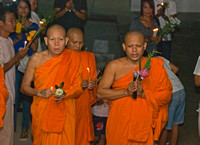 Monks entering Wat