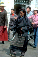 Elderly Tibetan lady