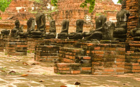 Headless Buddhas at Ayuthaya