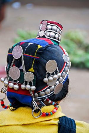 Tribal hat in Muang Sing