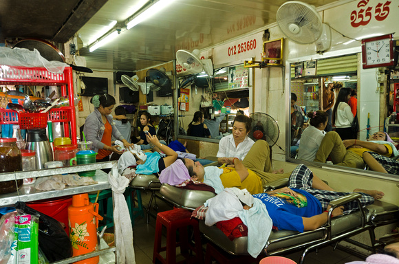 Beauty Parlor in the Market