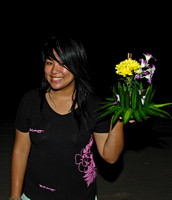 Angela at Loy Krathong