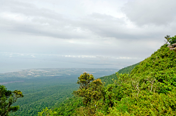 View from the top of Bokor