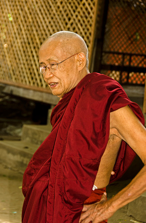 Elder Burmese Monk