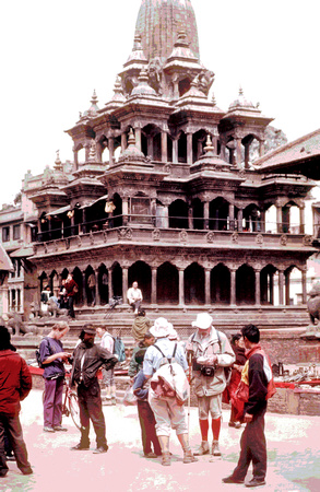 Tourists at Patan