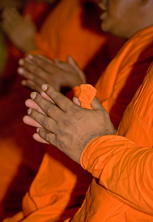 monks hands