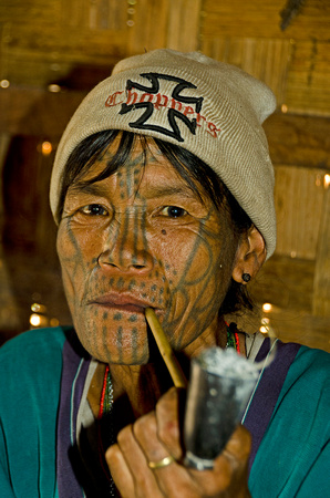 Tattooed Chin Lady
